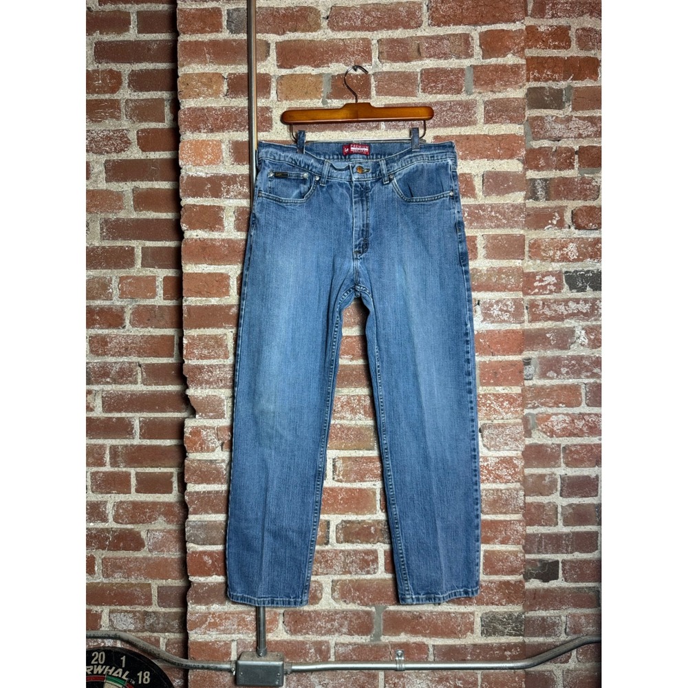 Lee Premium Select Regular Fit Straight Leg Jeans Blue Mens 34x29